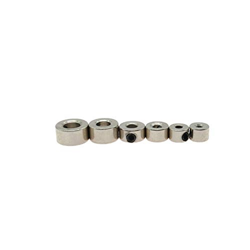 Aexit Lot de 10 butées de roue de train d'atterrissage RC pour équipement électrique 4 mm de diamètre intérieur 8 x 5 mm avec vis
