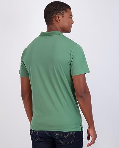 3 Pack: Big And Tall Men’s Quick Dry Dri Fit Polo Shirt Short Sleeve Golf Tennis Clothing Active Wear Athletic Performance Tech Sports Essentials Wicking Clothes Plus Size Casual-Fit Top- Set 8, 4Xlt #TOP2
