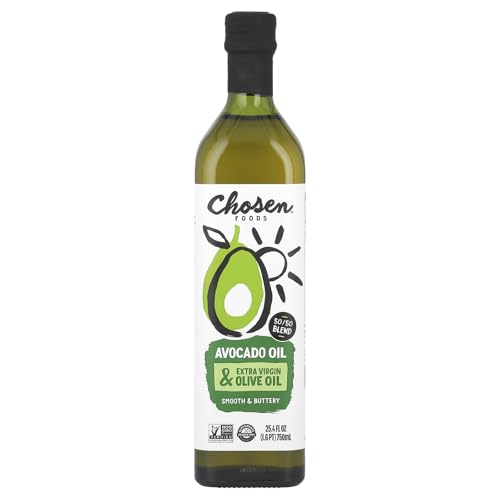 Avocado & Olive Oil Blend 50/50, 100% Pure, 750ml by Chosen Foods