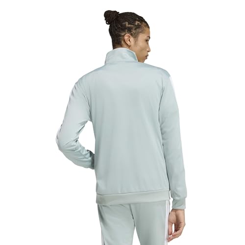 Adidas - M 3S Tr Tt - Track Jacket - Green - M - 100% Polyester - 2