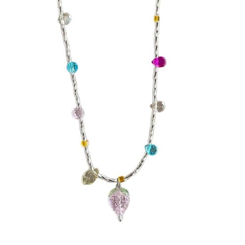 Collier en cristal d'amour sucré le cadeau idéal pour célébrer la féminité