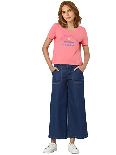 Image of VERO MODA Women's Cotton Regular Fit T-Shirt