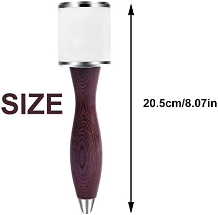 Wooden Handle Nylon Leather Hammer, DIY Leathercraft Mallet, Cowhide Sew Club, Straight Head, 8 Inch, Green (Purple)