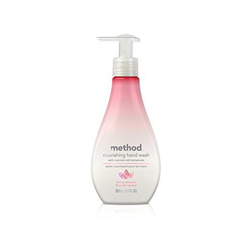 Method Naturally Derived Nourishing Hand Wash with Nutrient-Rich Botanicals, Cherry Blossom, 9.5 Ounce