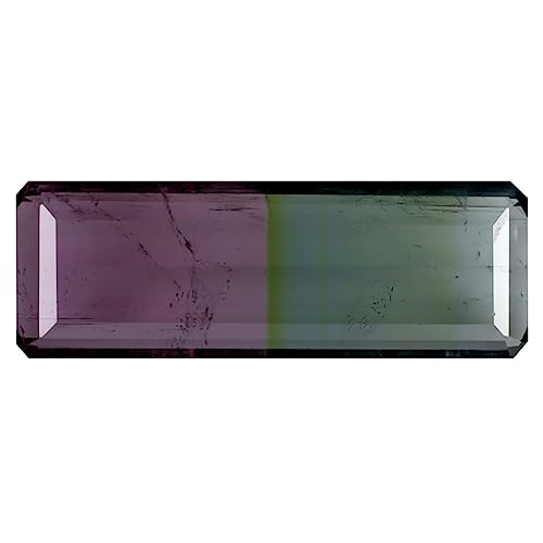 Tourmaline pastèque du Mozambique 4 ct, pierre précieuse d'investissement non traitée