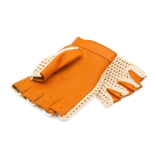 Guantes de piel estilo conductor Zerimar para conducir con confort 2