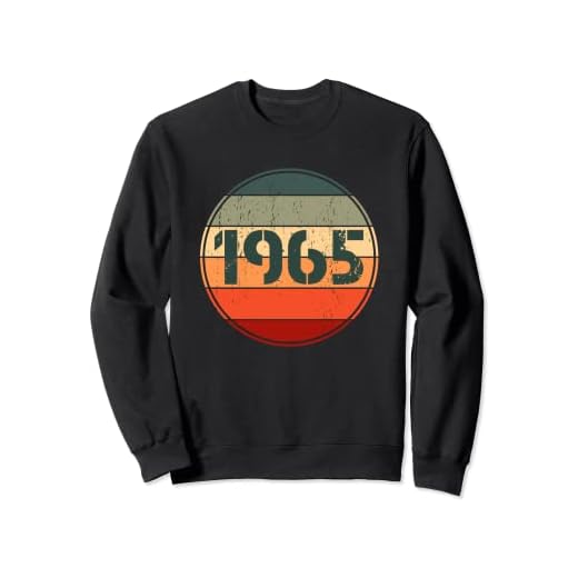 Camisetas vintage de cumpleaños de 1965 para mujer, divertidas camisetas de cumpleaños de 1965 Sudadera