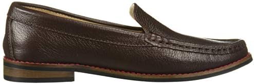 Marc Joseph New York Kids Boys/Girls Leather Broadway Square Venetian Loafer, Brown Grainy, 12 M US Little | Image 5