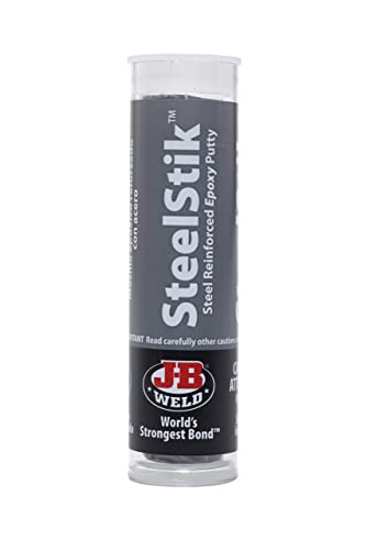 J-B Weld 8267-S Steelstik Steel Reinforced Epoxy Putty Stick - 2 Oz #TOP1