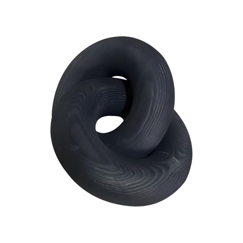 Elnwnnkc Aros de Madera Hechos a Mano, decoración étnica para Entrada, Consola, mesita de Noche, tocador, Accesorios para hogar