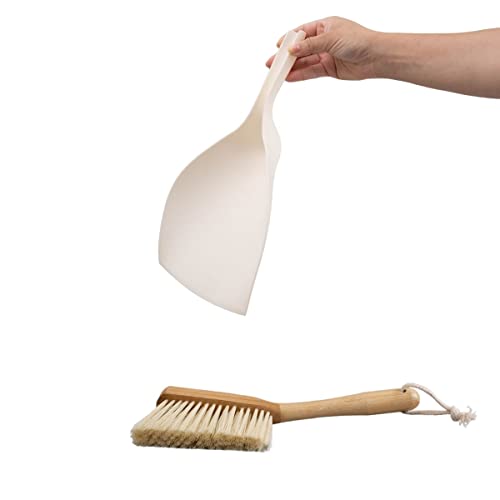 Oikos - Escova de Bambu e Pá para Limpeza