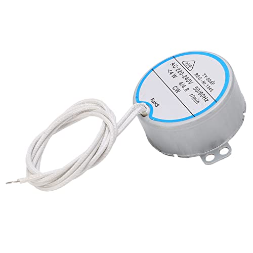 Motor Sincrónico, con Velocidad Ajustable AC 220‑240V 2.5R TY 50AF CW Motor Eléctrico Indireccional para Varios Electrodomésticos Domésticos