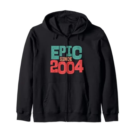 Epic desde 2004 18 cumpleaños niños niñas nacidas en 2004 Sudadera con Capucha