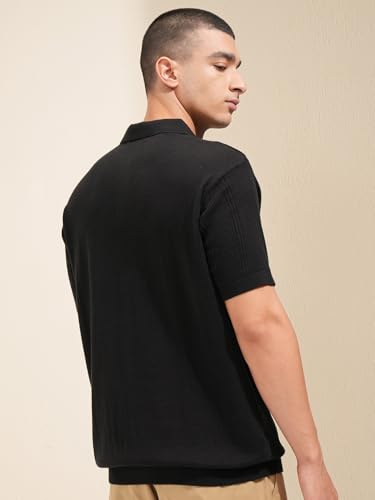 Image of Highlander Men's Polo Tshirt | Flat Knit | Regular Fit | Polo T-Shirt for Man