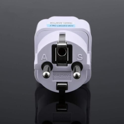 Hadron 4’ü 1 Arada Uluslararası Seyahat Priz Adaptörü, ABD, AB, İngiltere, Avustralya Fiş Tipi, Çoklu Cihaz Şarj, Kompakt ve Taşınabilir Dönüştürücü, Akıllı Telefon Tablet Laptop Uyumlu, Kaliteli ABS - Görsel 6