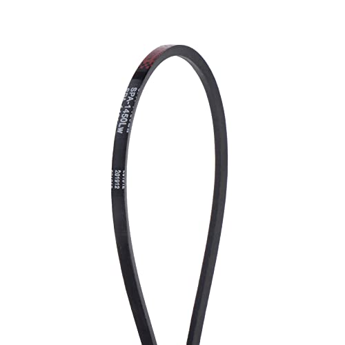sourcing map SPA-1450 V-Belts Drive Belt 1450mm Pitch Girth 13mm Width 10mm Height Rubber for Power Transmission