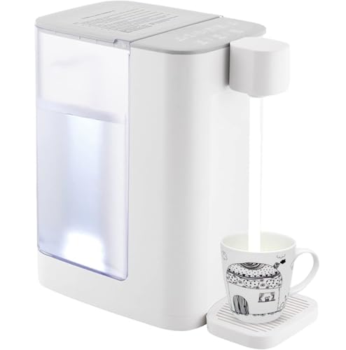 Instant Hot Water Dispenser, 3L Desktop Water Dispenser, Electric Kettles for Quick Heating &...