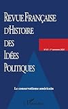  Le conservatisme américain