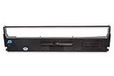 impresora matricial epson fx-890 deltron Color de salida: negra Cinta de nailon de tinta vhbw para impresora matricial Epson LX300, LX300+, LX300tII, LX350, MX 80, MX 80 F como C13S015647, C13S015637, S015637.