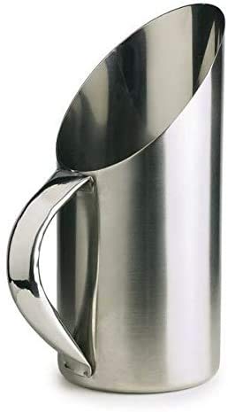 KCHEX Pet Food Scooper 12 Oz Stainless Steel Matte Finish 1.5 Cup Dry Dog Kibble Scoopers - Thumbnail 3