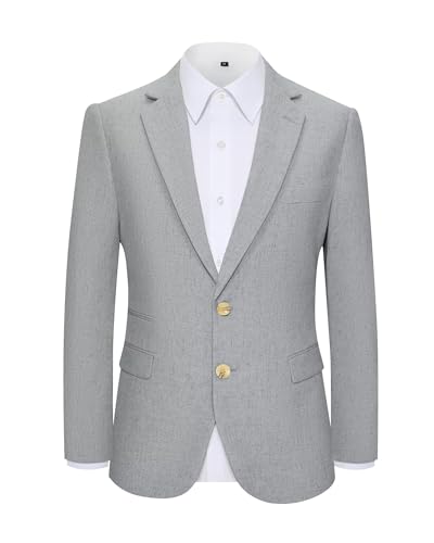 Bofan Linen Boys Blazer Formal Suit Jackets for Boy Outwear Jacket & Coats for Kids Boys’ Fashion Summer Wedding Outfit4