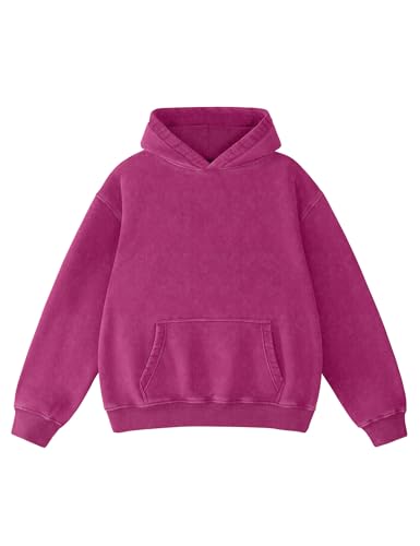 Image of Hatant Oversized Hoodie Sweatshirts for Men Couples Heavyweight Hoodies Pullover Vintage Mens Acid Wash Sweaters Clothes 2026