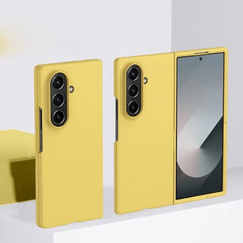 Étui Samsung Galaxy Z Fold 5 jaune rigide pour protéger des chocs avec style bonbon