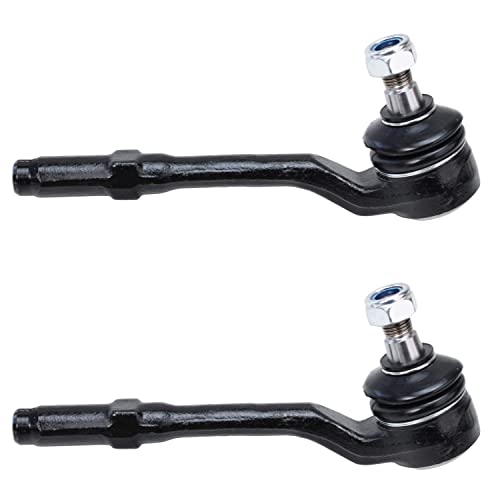 Image of Detroit Axle - 8PC Front Lower Rearward Control Arms w /Ball Joints, Front Sway Bars and Outer Tie Rods Replacement for 2000 2001 2002 2003 BMW X5 - Built Before 9 /30 /03 Production Date