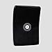 MotiveTech Muay Thai Pad Hand Target Boxing Pad Curved Workout Punching Target Kicking Punching Shield Training Tool Training Hand Pad, Black White