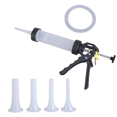 Manual Sausage Stuffer With Multiple Filling Nozzles Large Capacity Meat Stuffing Machine Hand Operated Salami Maker