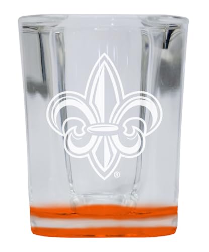 Vasos square 2 oz base naranja 2 unidades