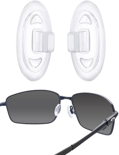 Coussinets de nez Bwake transparents pour lunettes Oakley Holbrook TI