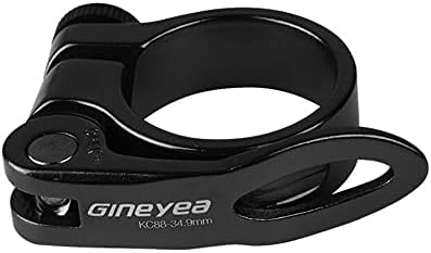 Corki Cycles Collier De Serrage Rapide Pour Tige De Selle 28,6 Mm – Alliage Alu Rouge, Léger Et Solide Pour Vélo Route/VTT