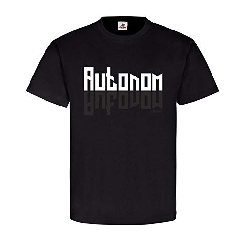 T-shirt noir liberté indépendante en allemand taille XXXXL pour homme
