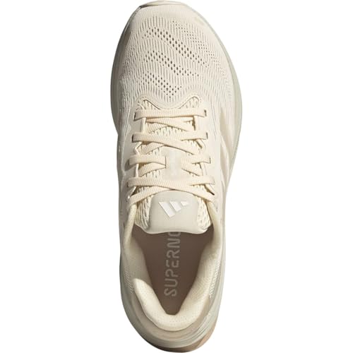 adidas, Womens, Supernova Rise 2 Running Shoes, Wonder White/Wonder White/Wonder Beige, 6, B - Medium
