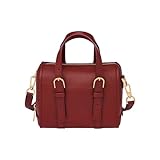 Photo Gallery fossil borsa carlie da donna in pelle litehide, castano