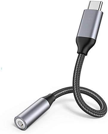 Oaky USB C to 3.5mm Audio Adapter, Hi-res/DAC Headphone Cord Compatible with Huawei Google Pixel Mi Moto Z iPad Pro MacBook Pixel 3/3 XL 2/2XL, U11, Moto Z2, Galaxy S10/S10Plus/S8/S9, Nexus, iPad Pro