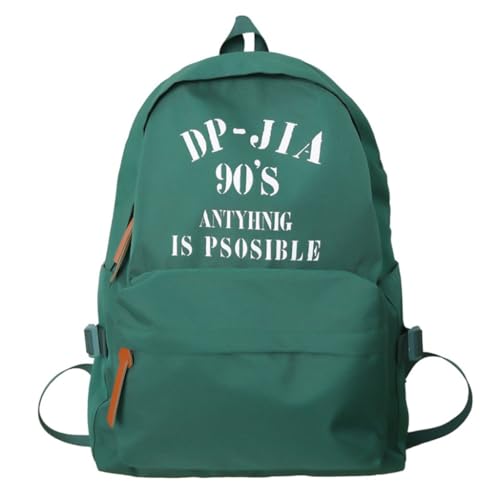 Sac à dos pour livres femme Campus grand format nylon vert cartable léger scolaire