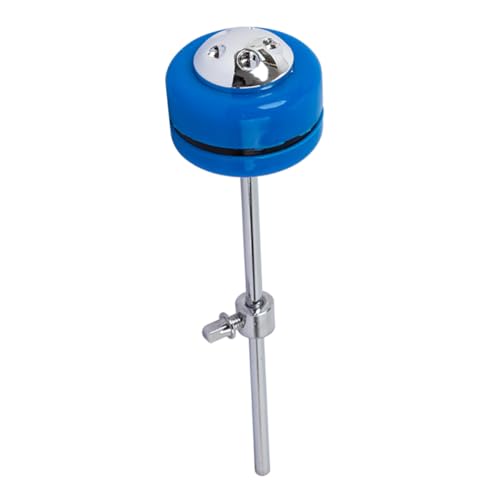 BESTonZON Replacement Drum Beater Metal Construction Soft Felr Head for Drum Set Blue Wc39