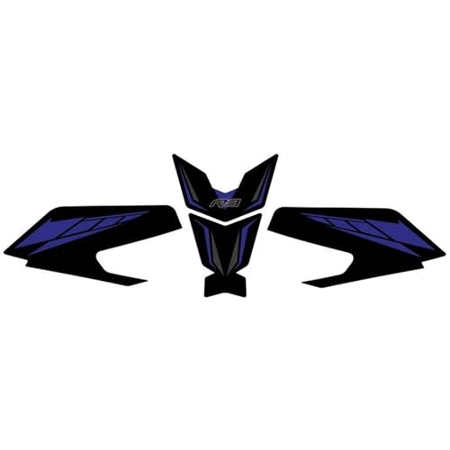 Almohadilla depósito motocicleta Yamaha YZF R3 para rutas de fin de semana