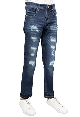 Jeans elásticos ajustados para niños que buscan comodidad sin rigidez 2
