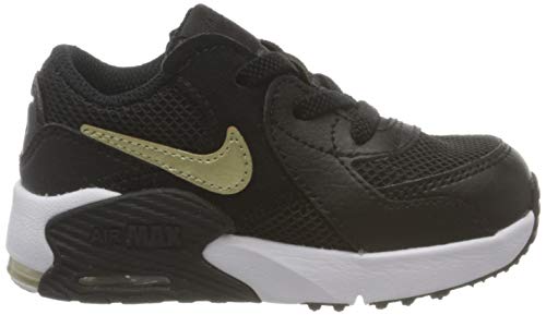 Nike Air Max Excee (Big Kid) Black/Metallic Gold Star/White 5 Big Kid M #TOP5