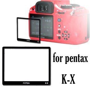 Genuine FOTGA Professional Optical Glass Camera LCD Screen Protector for Pentax K-X Camera