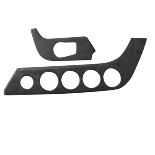 Toworldit 2pcs/Set Alcantara + ABS Center Console Dashboard Instrument Panel Cover Trim Protector Compatible with BMW Z4 E89 2009-2015 (Black Gray) Toworldit 2pcs/Set Alcantara + ABS Center Console Dashboard Instrument Panel Cover Trim Protector Compatible with BMW Z4 E89 2009-2015 (Black Gray)
