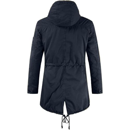 Men's Winter Military Thicken Parka Jacket Military Full Zip Removable Hooded Coat Cotton Warm Mid Long Outerwear3