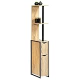 Idéal dans les WC, la salle de bains, la buanderie, il permettra de tout garder à portée de main!