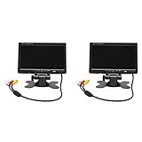  TsoLay 2X 12V-24V 7 TFT LCD Farb HD Monitor für Auto CCTV Rückfahr Kamera für Automobil Elektronik Zubehör