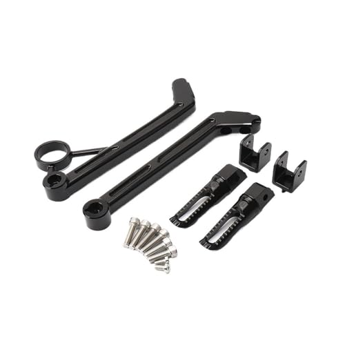 Support repose-pieds passager arrière moto R9T en aluminium usiné haute résistance