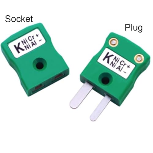 Evite fallos de medición en hornos con este conector de termopar tipo K de alta temperatura 2