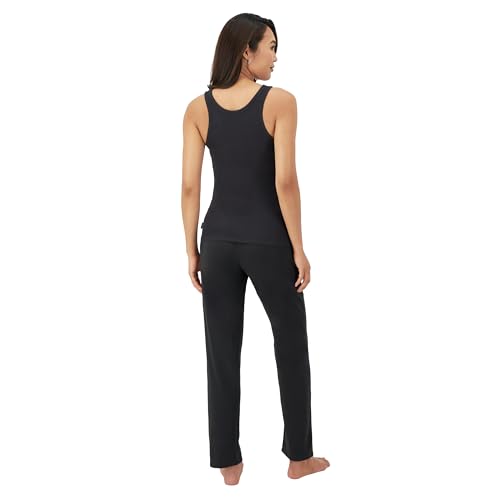 Hanes Women's Originals Comfywear Rib Tank & Lounge Pants, 2-Piece Set4